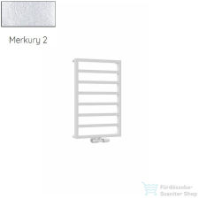 Radeco LOFT 1 821x550 design radiátor,MERKURY 2 (ezüst) színben fűtőtest, radiátor