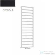 Radeco LOFT 3 1612x550 design radiátor, MERKURY 8 (selyemfényű fekete) színben fűtőtest, radiátor