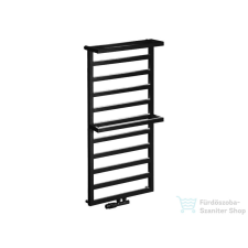 Radeco LOFT PLUS 2 1160x550 design radiátor,MERKURY 8 (selyemfényű fekete) színben fűtőtest, radiátor