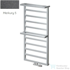 Radeco LOFT PLUS 3 1612x550 design radiátor, MERKURY 5 (metál sötétszürke) színben fűtőtest, radiátor