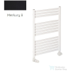 Radeco PINO K AK3-500/EP 850x530 törölközőszárítós radiátor, MERKURY 8 (selyemfényű fekete) színben