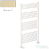 Radeco PINO K AK4-400/EP 1060x430 törölközőszárítós radiátor, SATURN 5 (matt krém) színben