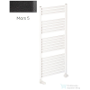Radeco PINO K AK5-600/EP 1240x630 törölközőszárítós radiátor, MARS 5 (antracit) színben