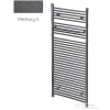 Radeco RETRO A3-600/P/KOLOR 870x645 design radiátor, MERKURY 5 (metál sötétszürke) színben