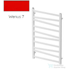 Radeco RIVER 2 865x530 design radiátor, WENUS 7 (piros) színben fűtőtest, radiátor