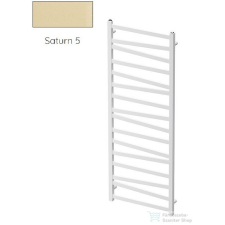 Radeco RIVER 4 1395x530 design radiátor, SATURN 5 (matt krém) színben fűtőtest, radiátor