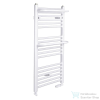 Radeco ROSA AD3-500/R 870x550 törölközőszárítós radiátor, fényes fehér színben