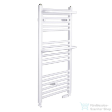 Radeco ROSA AD3-500/R 870x550 törölközőszárítós radiátor, fényes fehér színben fűtőtest, radiátor