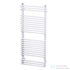 Radeco SARA E A1-500/SPE 496x550 törölközőszárítós radiátor, fényes fehér fűtőtest, radiátor