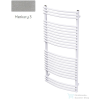Radeco SONIA E A3-700/SLE 838x750 törölközőszárítós radiátor, MERKURY 3 (metál világosszürke) színben