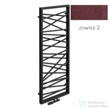 Radeco SPIDER 2 1200x530 design radiátor, JOWISZ 2 (metál bordó) színben fűtőtest, radiátor