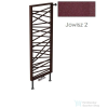 Radeco SPIDER BIS 2 1200x530 design radiátor, JOWISZ 2 (metál bordó) színben