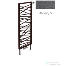 Radeco SPIDER BIS 2 1200x530 design radiátor, MERKURY 5 (metál sötétszürke) színben fűtőtest, radiátor