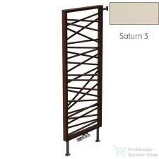 Radeco SPIDER BIS 2 1200x530 design radiátor, SATURN 3 (matt bézs) színben fűtőtest, radiátor