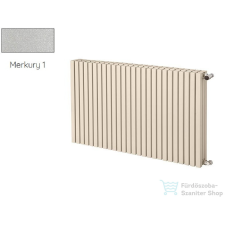 Radeco TORGET H1 600x790 design radiátor,MERKURY 1 (metál ezüst) színben fűtőtest, radiátor