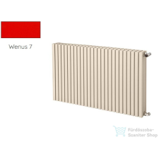 Radeco TORGET H1 600x790 design radiátor,WENUS 7 (piros) színben fűtőtest, radiátor