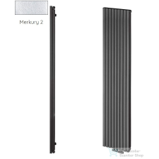 Radeco TORGET PLUS 1 1800x334 design radiátor, MERKURY 2 (ezüst) színben fűtőtest, radiátor