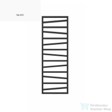 Radeco VIBO 3 1612x550 design radiátor,RAL 9016 (fényes fehér) színben fűtőtest, radiátor