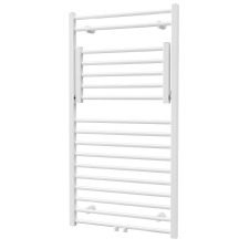 Radiátor ISAN Flexi 155,5x60 cm fehér, központi csatlakozás DFLE15550600SS fűtőtest, radiátor