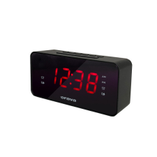 Rádiós Ébresztőóra Nagy Piros LED Kijelzővel, SLEEP, SNOOZE ébresztőóra