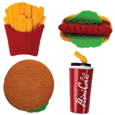 Radír Centrum FASTFOOD radír