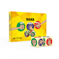  Radír, kő-papír-olló, 12 db/display, Silka olló