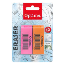 Radír OPTIMA neon 2db/bliszter radír