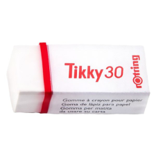 Radír ROTRING Tikky 30 papírtokos 42x12x 7mm fehér radír
