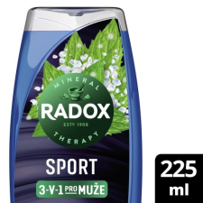 Radox Sport Mint And Sea Salt 3-in-1 Shower Gel tusfürdő 225 ml férfiaknak tusfürdők