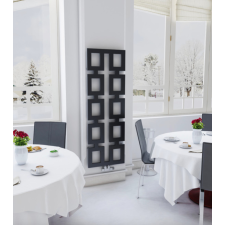 Radox Színes design radiátor - Radox Arena 1350x580 mm antracit fűtőtest fűtőtest, radiátor