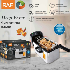 RAF Olajsütő 3 L / 2000 W fritőz