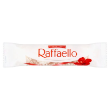 Raffaello ropogós, kókuszos ostyakülönlegesség, belsejében egész szem mandulával 40 g csokoládé és édesség