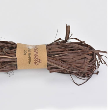  Raffia barna 20 gramm szalag, masni