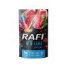 RAFI DOLINA NOTECI RAFI bárányhússal, áfonyával és áfonyával kutyáknak 500 g