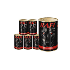 RAFI DOLINA NOTECI Rafi Classic Marhahús mártásban 20 x 1240g kutyaeledel