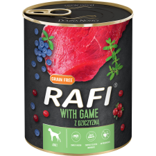  Rafi Gabonamentes Pástétom Vadhússal és vörösáfonyával 800gr kutyaeledel