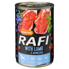 RAFI Rafi kutya pástétom bárány, vörös- és kék áfonyával konzerv – 800 g kutyaeledel