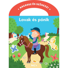 Ragassz és színezz! - lovak és pónik gyermek- és ifjúsági könyv