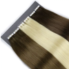  Ragasztócsíkos 100% humán póthaj - Tape hair - 40 gr 45 cm világosszőke