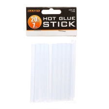  Ragasztórúd - 7x100 mm, átlátszó, 20 db/cs dekorációs kellék