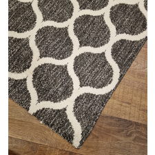 ragolle Boucle bel-,kültéri szőnyeg, síkszövött, puha, fekete, 120x170cm lakástextília