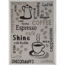 ragolle COFFEE szőnyeg, síkszövött, szürke, konyhai, 80x150 lakástextília