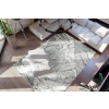 ragolle MARBLE márvány mintás puha szőnyeg, hosszú szálú, szürke, 80x150cm