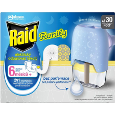 Raid Family Elektromos párologtató folyékony utántöltővel 21 ml tisztító- és takarítószer, higiénia