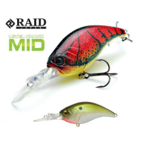  Raid Japan Level Crank Mid 59mm 10,5g 008 Pearl Shad wobbler csali