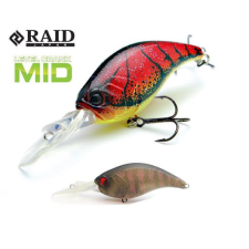  Raid Japan Level Crank Mid 59mm 10,5g 018 Smoke Gill wobbler csali