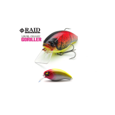 Raid Japan RAID LEVEL CRANK GORILLER 66mm 17.5gr 015 Dark Clown csali