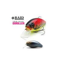 Raid Japan RAID LEVEL CRANK GORILLER 66mm 17.5gr 016 Silver Back csali