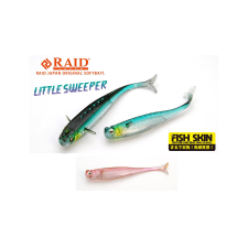 Raid Japan RAID LITTLE SWEEPER FISH SKIN 3" 7.6cm 080 Clear Wakasagi csali