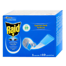 Raid Rovarírtó elektromos készülék szúnyogirtó RAID lapkás + 10 darab utántöltő elektromos állatriasztó